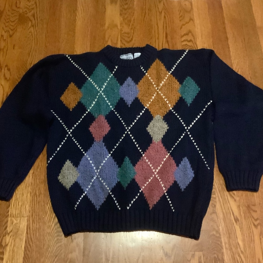 Sweater Duplex Vintage Streetwear Size Large Vintage
